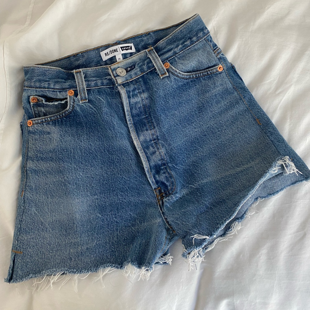 Re/Done Levi’s Denim Cutoffs
